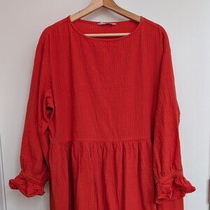 Ichi Antiquites Cotton/Linen Dress